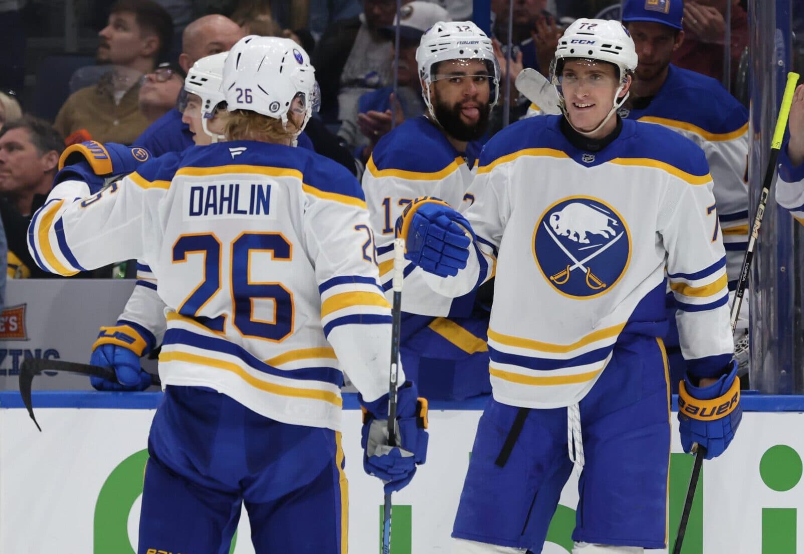 Don’t expect the Sabres to trade Thompson, Dahlin any time soon