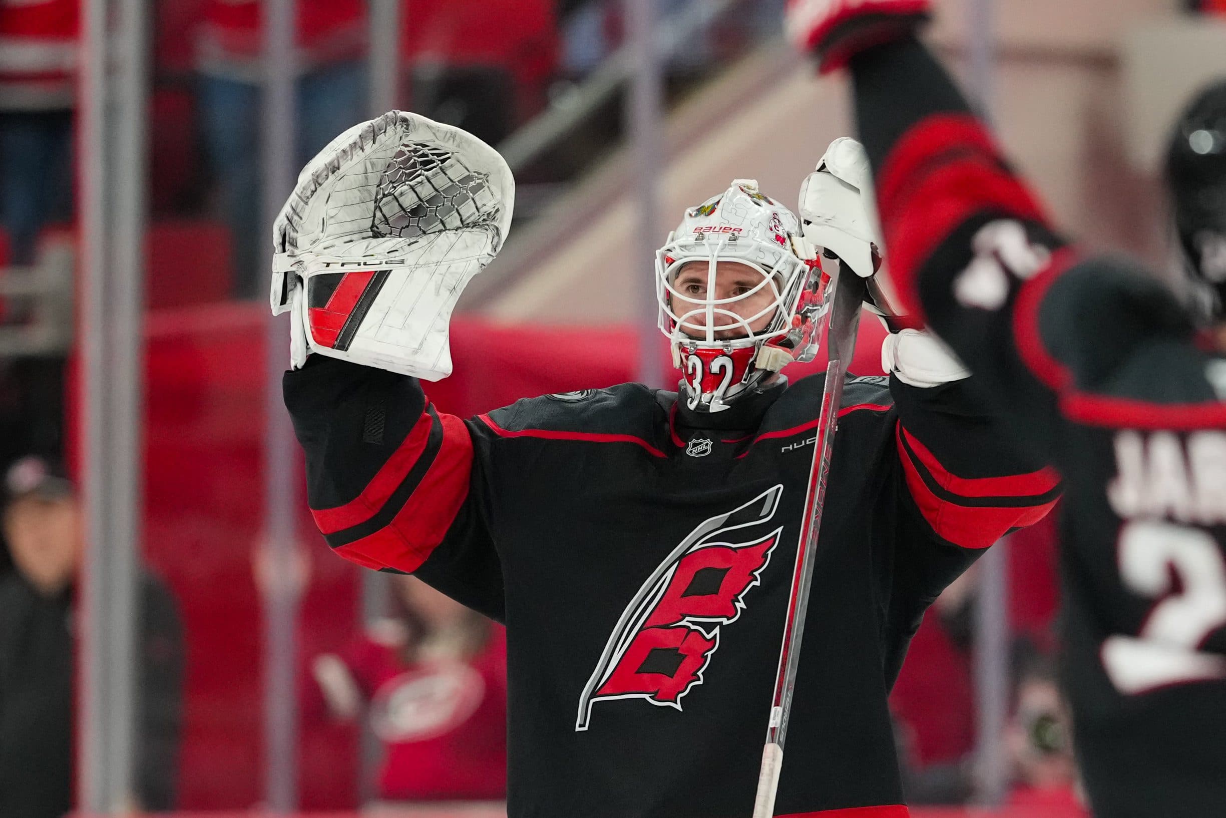 Hurricanes’ Brandon Bussi becomes first goalie in NHL history to win 10 of first 11 games