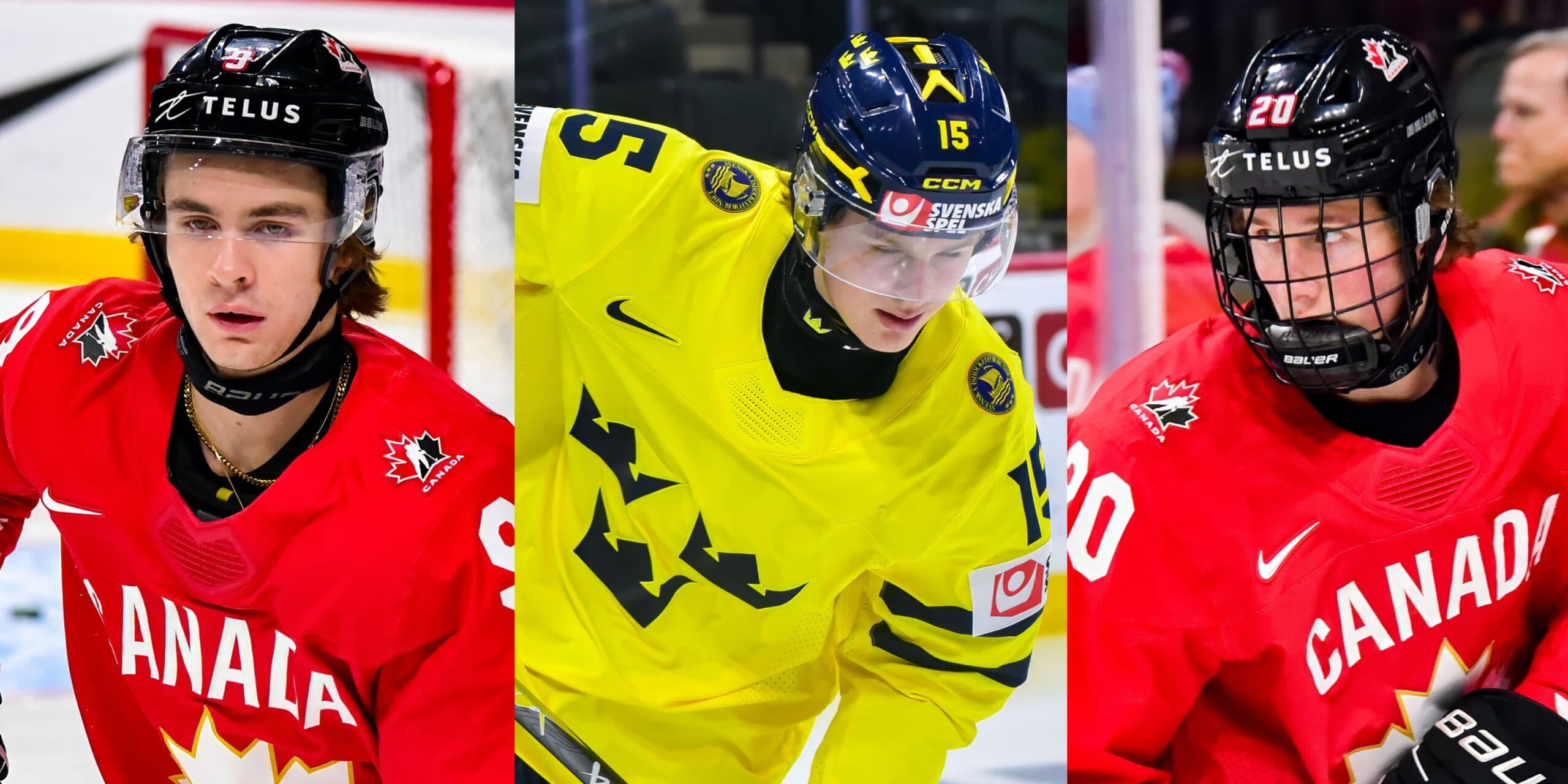 Gavin McKenna, Ivar Stenberg, Keaton Verhoeff (Steven Ellis/The Nation Network)