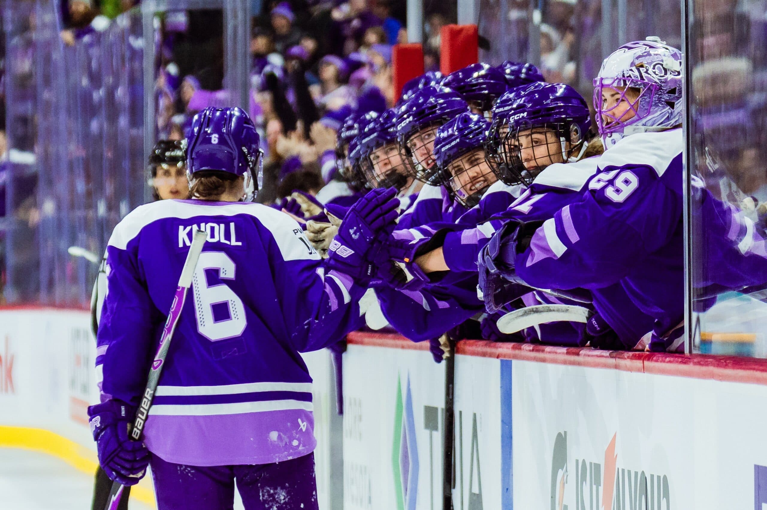 Minnesota Frost forward Katy Knoll