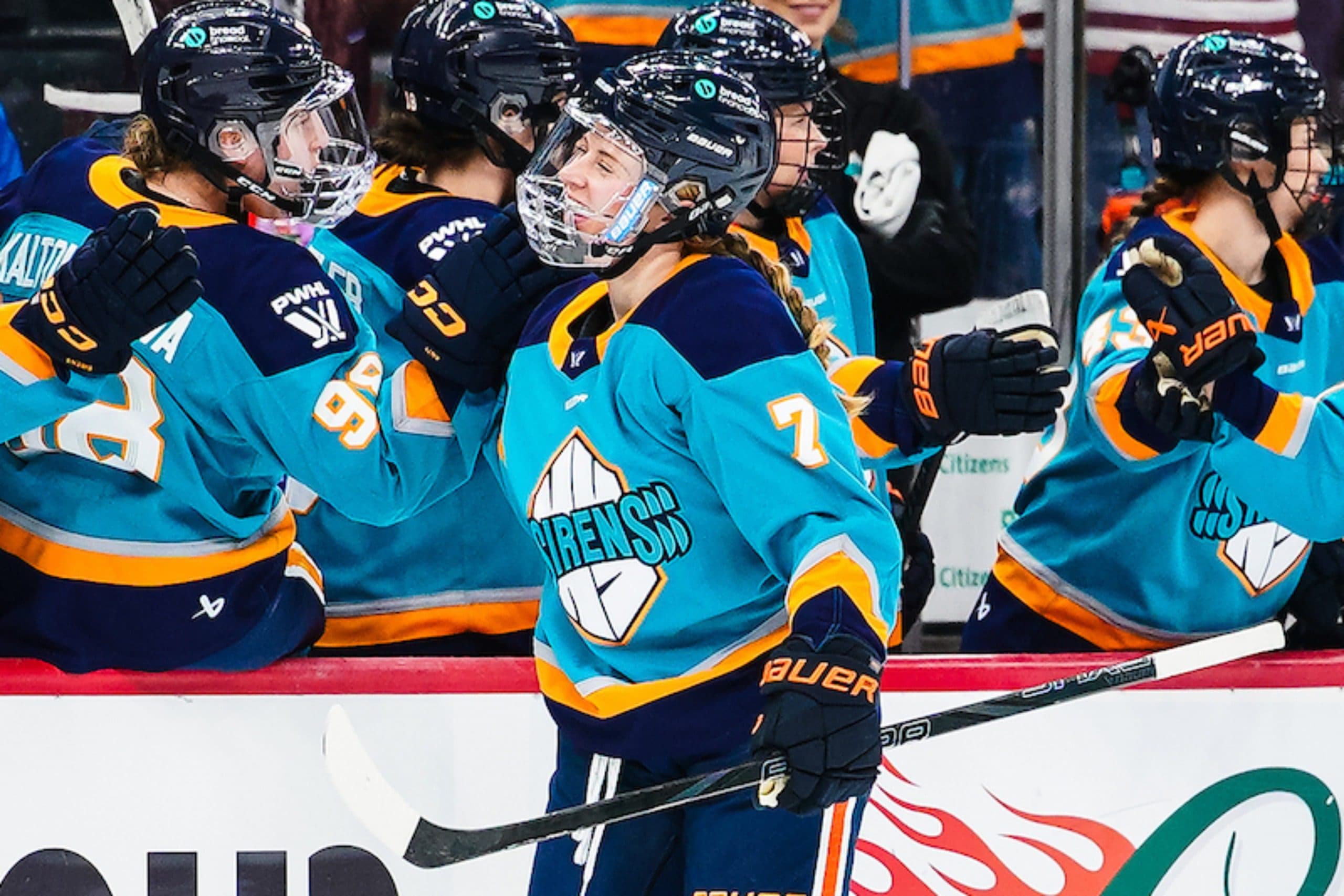 New York Sirens forward Savannah Norcross