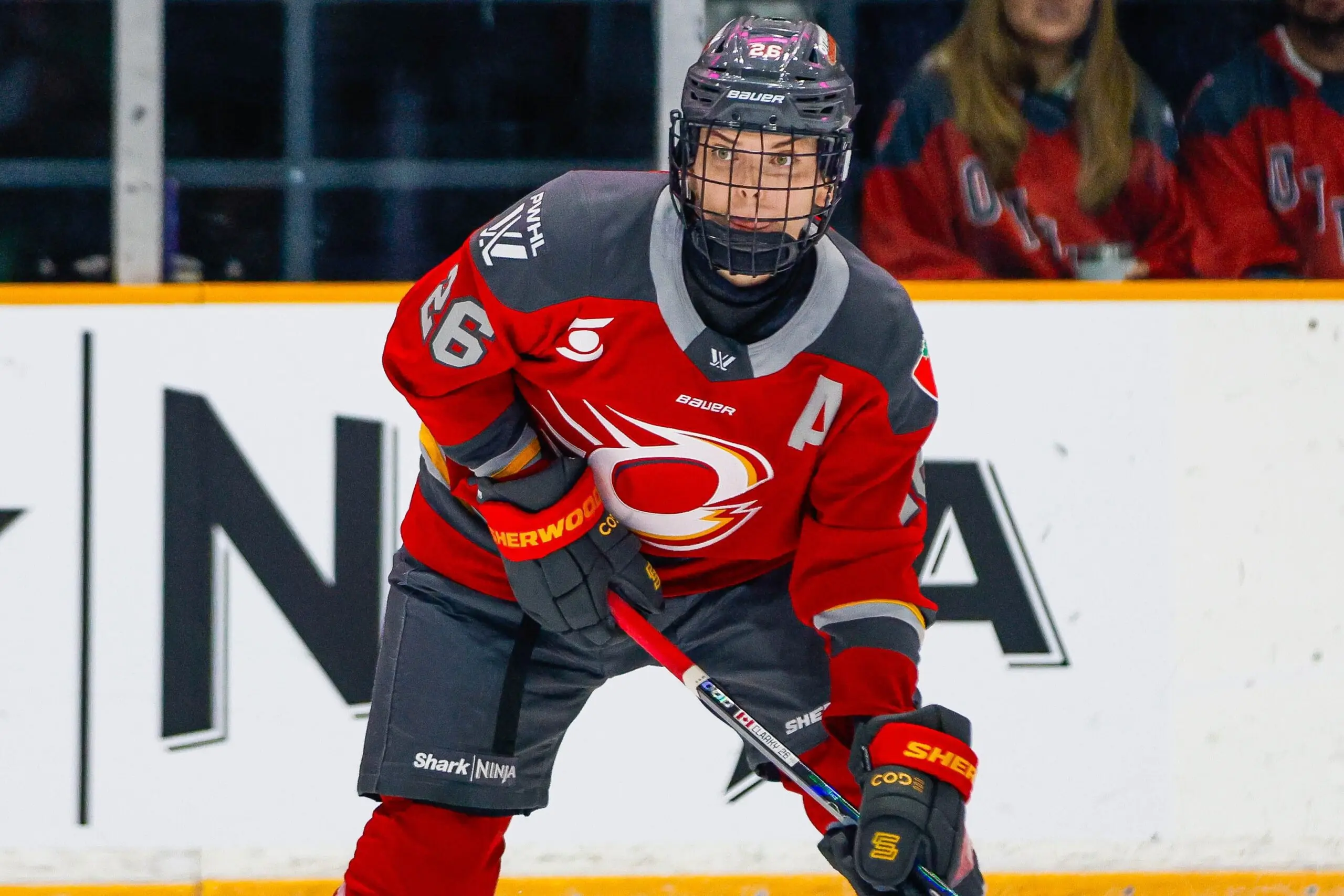 Ottawa Charge forward Emily Clark