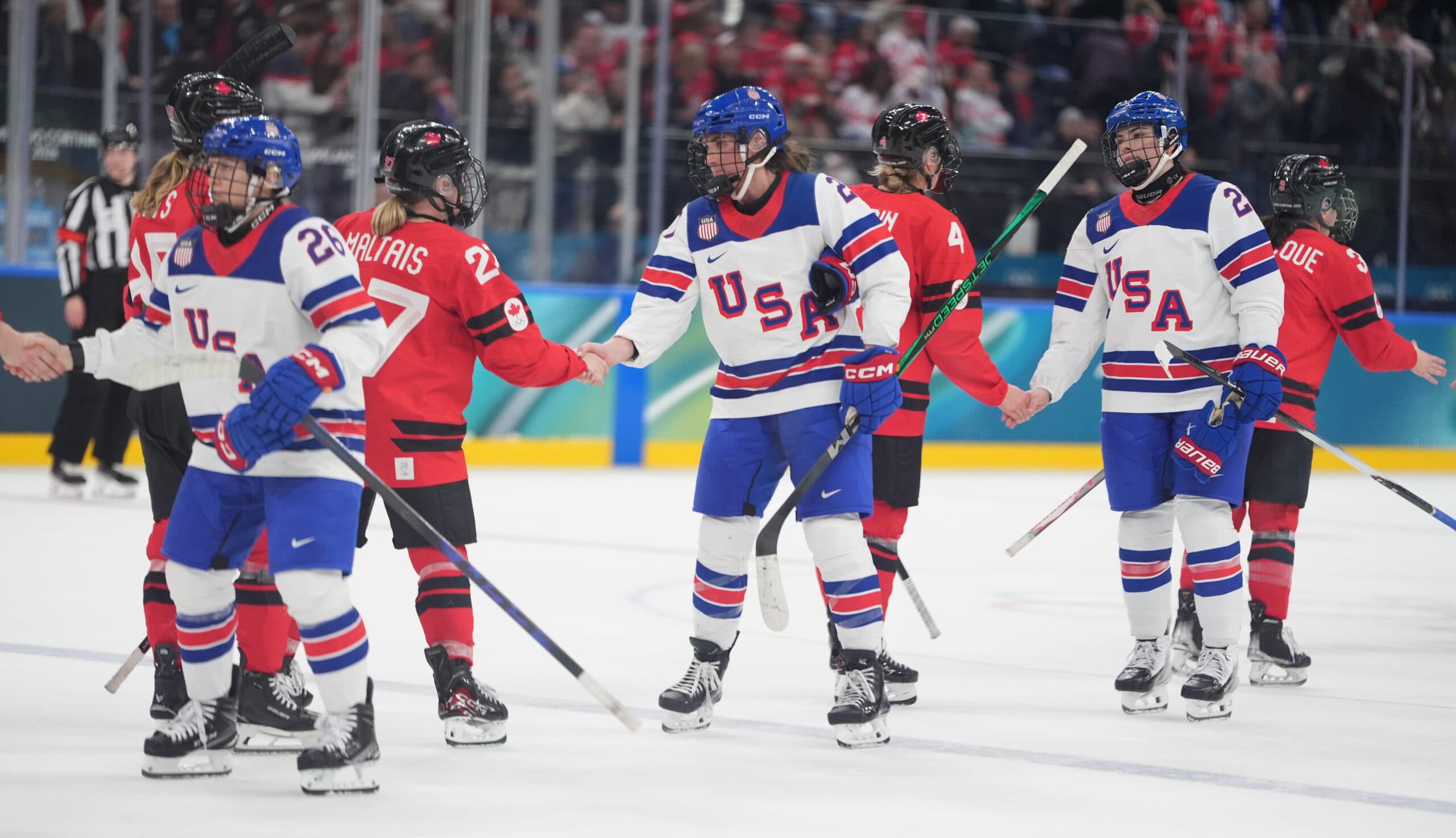 Canada, USA to play for gold in women’s Olympic hockey tournament