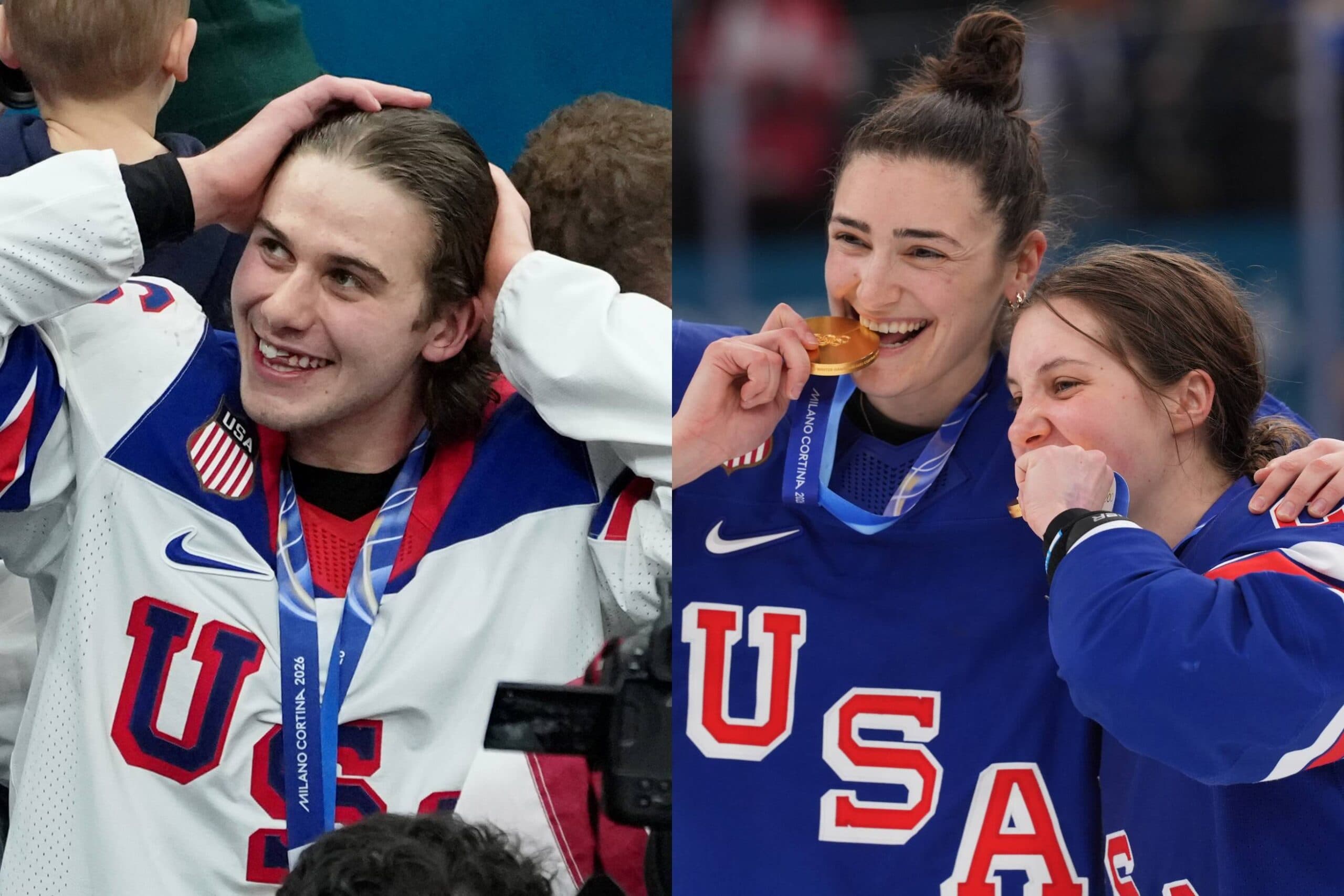 ‘We are so tight with their group’: Jack Hughes defends U.S. men’s relationship with women’s Olympic hockey team