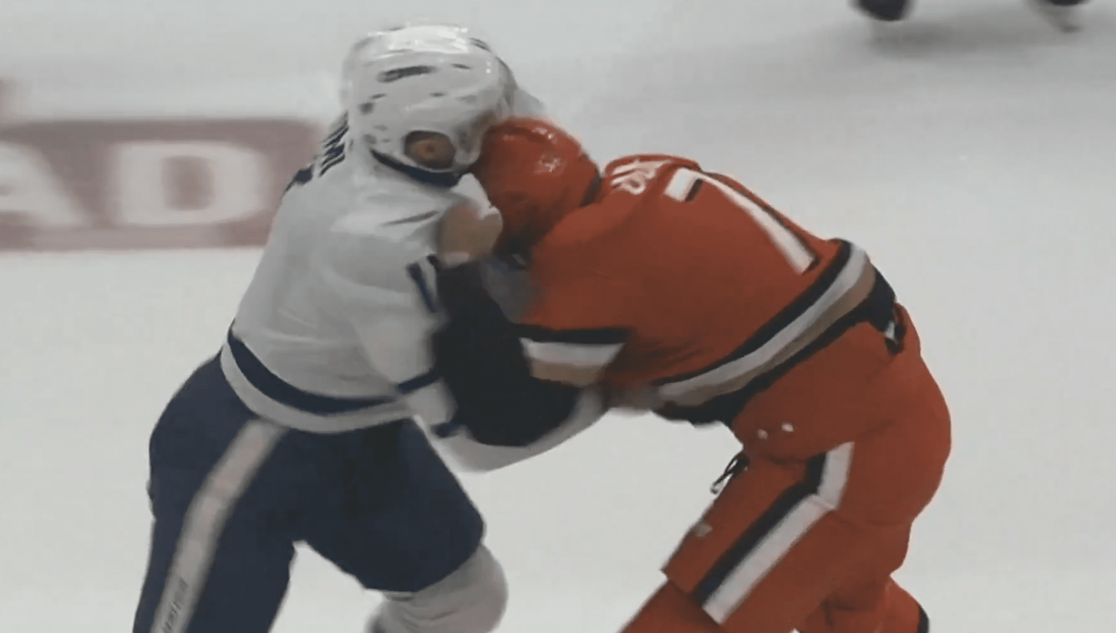 WATCH: Leafs’ Domi fights Ducks’ Radko Gudas following opening faceoff